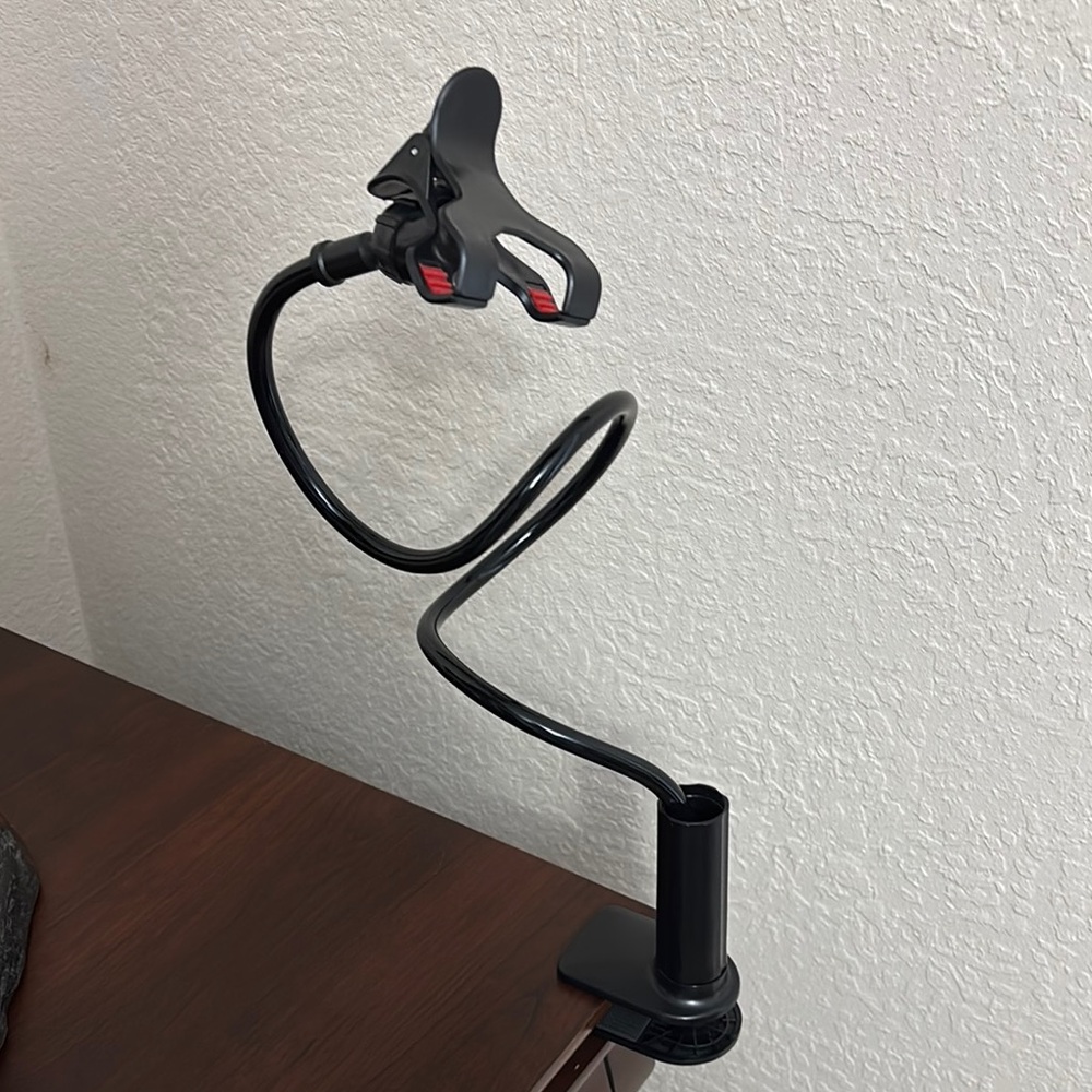 Flexible Black Phone Holder